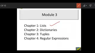 Python - Module 3