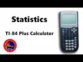 How to use Standard Deviation and other Statistics on the on the TI-84 Plus Calculator