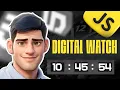 How to Make a Digital Clock with JavaScript HTML CSS