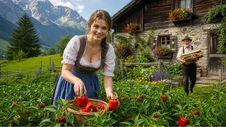 El arte de la vida sencilla: Huerto, animales y calma en una granja suiza