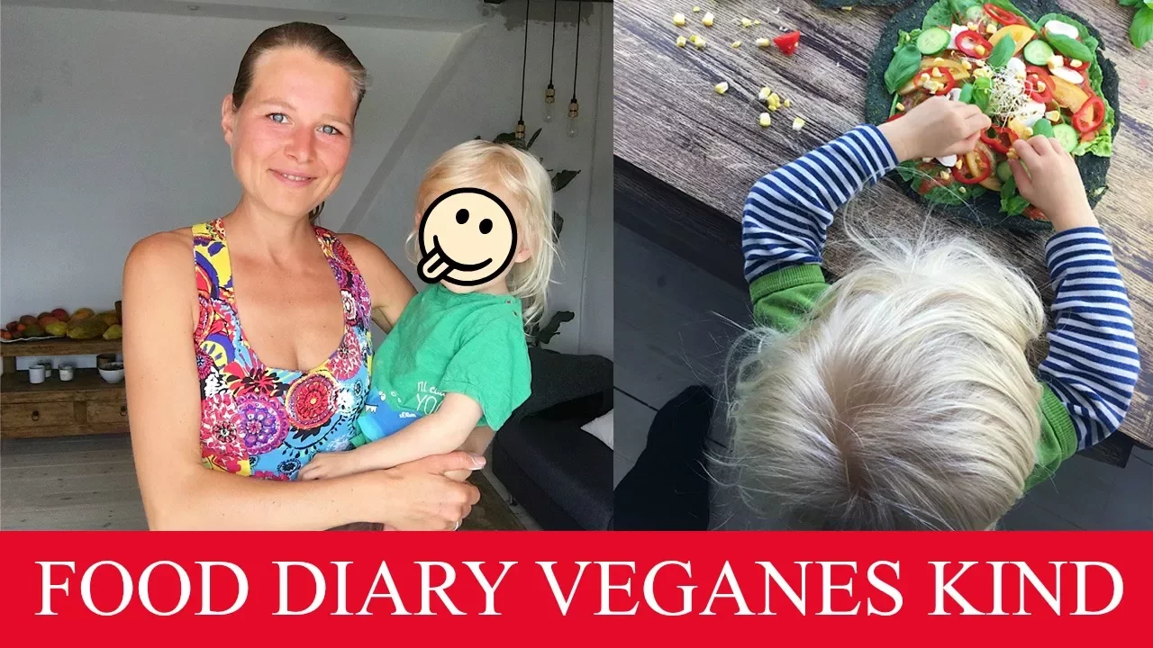 FOOD DIARY VEGANES KIND   NUR ROHKOST