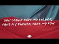 P!NK - Never Gonna Not Dance Again (Clean - Lyrics)