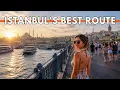 ISTANBUL TURKEY 2026 4K WALKING TOUR Eminonu Galata Bridge Karakoy at Sunset