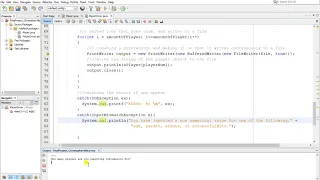Exception Handling Video