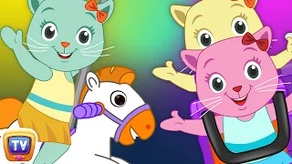three little kittens went to the theme park single nursery rhymes u0026 songs by cutians chuchu tv