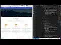 Bootstrap 4 Tutorial Sections icons
