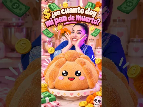 💀🍞 ¿Cuánto vale un pan de muerto?
