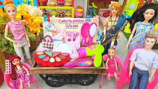 Barbie Doll All Day Routine In Indian Village/Sita Ki Kahani Part-391/Barbie Doll Bedtime Story