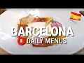 🍽 8 daily menus in BARCELONA #060