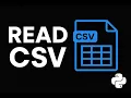 Pandas read - csv Tutorial Read CSV in Python sep encoding dtype usecols