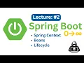 Spring Boot Tutorial Spring Context Beans Explained Lifecycle Bean Creation Methods