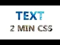 How To Create Animationed Text Background Effect In CSS CSS Tutorial For Beginners