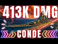Download Lagu 🔥 413.000 DAMAGE! 💣 Conde eskaliert 🔥 | World of Warships – 400K Club 🚢