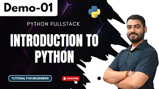 Python Fullstack Demo 01 Introduction To Python Python Tutorial for Beginners