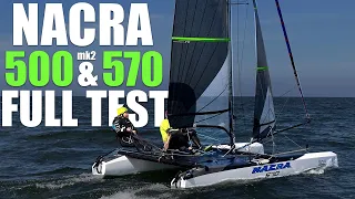 Sailing the Nacra 500 + 570 mk2