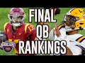 Top 5 QB Draft Prospects 2024 Final Rankings
