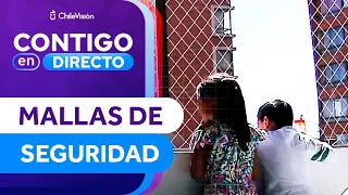 MENOR CAYÓ DE NOVENO PISO: Llaman a reforzar mallas de seguridad - Contigo en Directo
