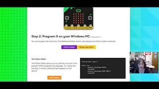 Programming a Micro bit with Python