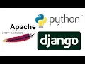 Host django website on WAMP apache server