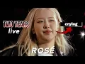 Download Lagu ROSÉ - ‘two years’ Live (ENG Lyrics) | Rosé Is Holding Back Tears!🥲| DEADLINE PARIS #로제 