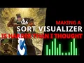 Making a Sort Visualization in C