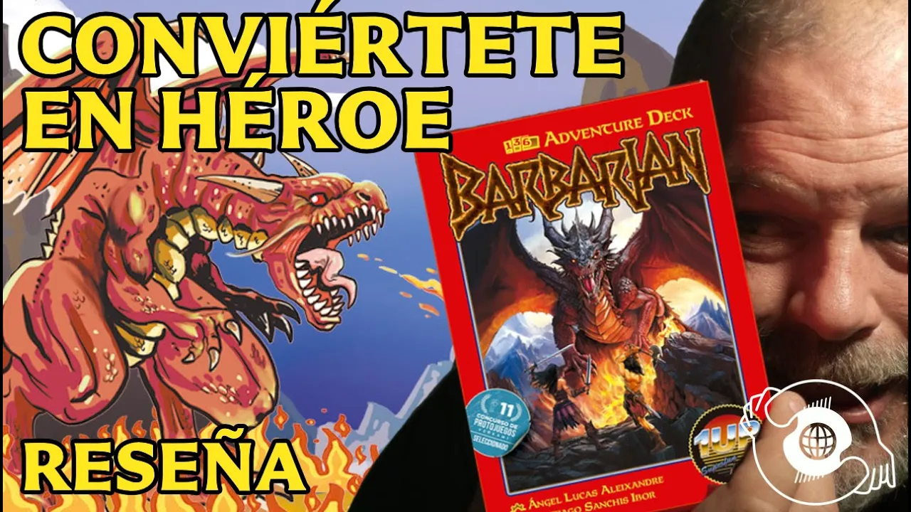 BARBARIAN Adventure deck  NUEVA campaña VERKAMI #juegosdemesa #verkami #juegosensolitario #mazmorras