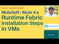 MuleSoft - Install Runtime Fabric in VMs