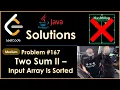 LeetCode 167 - Two Sum II