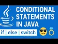 Conditional Statements in Java if if-else nested if Java Tutorial for Beginners