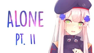 Nightcore Alan Walker Ava Max Alone Pt II Lyrics 