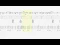 Guitar Tab - Notes