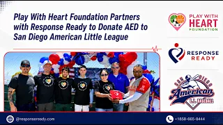 Play With Heart Foundation Partners with Response Ready for AED Donation