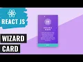 REACT JS HTML CSS Wizard App