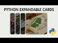 Beautiful Expandable Card in Flet Python UI Tutorial