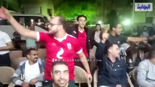 احتفالات جماهير الأهلي بالألعاب النارية بعد الفوز على الزمالك في كأس السوبر 