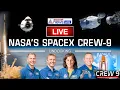 🔴LIVE | NASA’s SpaceX Crew-9 Undocking