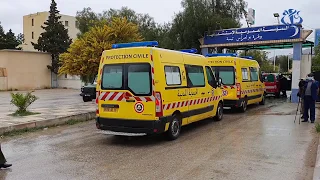 تبسة تكريم للطاقمين الطبي و شبه الطبي العاملين بالمصلحة المرجعية بمستشفى بكارية 