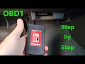 How to use an OBD1 Original Code Reader Scanner Tool