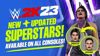 WWE 2K23 Over 20 New Updated Superstars Legends Championships