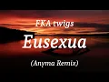 FKA twigs - Eusexua (Anyma Remix), (lyrics)