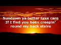 Sundown -  Gordon Lightfoot - with lyrics