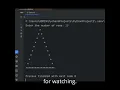 Hollow Pyramid Pattern In Python