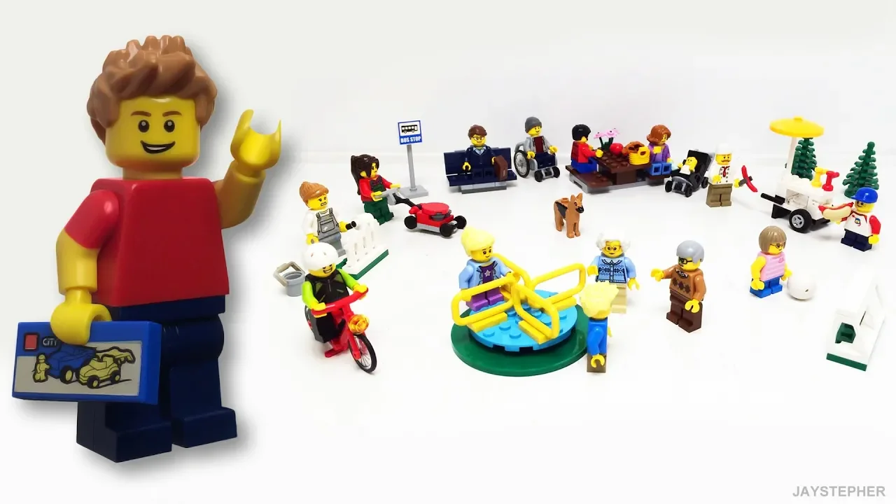 LEGO City Fun in the park 60134 City People Pack picture set