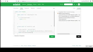 Edabit Easy C Programming Challenges Largest Swap