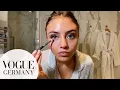 Leni Klum Shares Her Glowy Makeup Look Eyelash Hack Beauty Secrets I VOGUE Germany