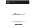 Notification popup with python