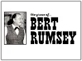 BERT RUMSEY GUNSMOKE BAR TENDER