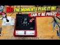 It shows an E0 error as soon as it s plugged in Can this induction cooktop still be saved