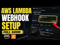 How to setup webhook handling with AWS Lambda for no-code apps - Full Guide