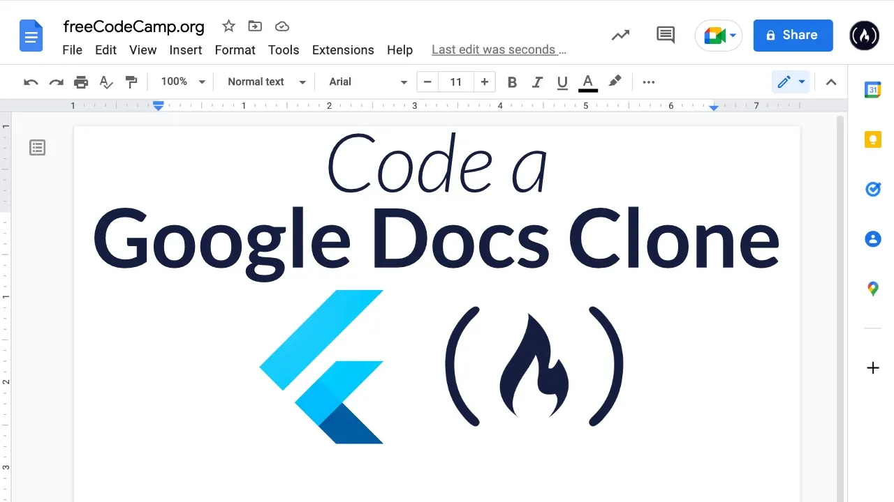 Flutter Course – Build Full Stack Google Docs Clone Coupon